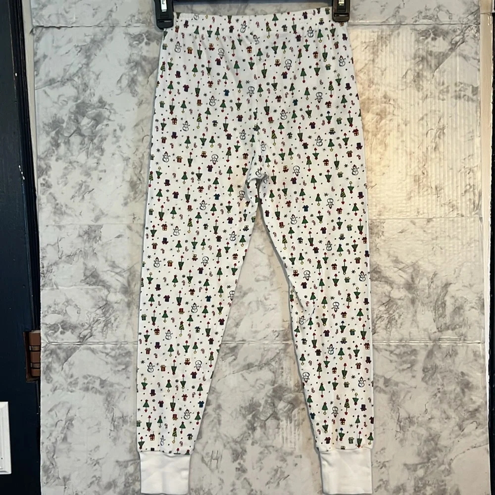 Kids Lands’ End Christmas Pajamaa Bottoms‎ Size 10 Multicolor 100% Cotton